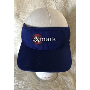 Exmark Mower Hat Men Visor One Size eXmark Lawn Equipment Blue